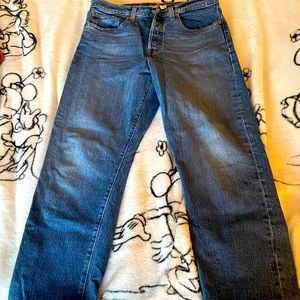 LEVIS wedgie icon straight leg jeans